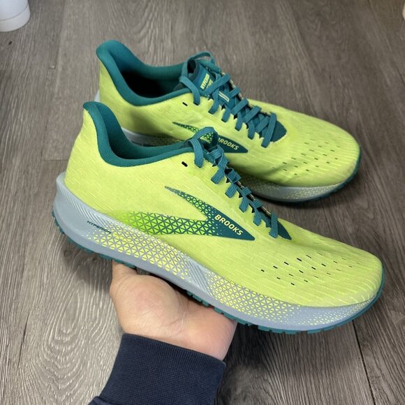 Size 9 - Brooks Hyperion Tempo Green Dusty Blue Running Shoe Men SAMPLE main image 9